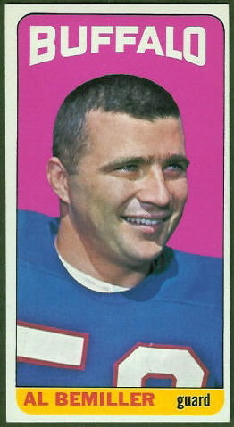 Al Bemiller 1965 Topps football card