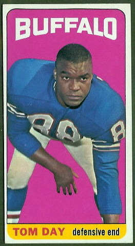 Tom Day 1965 Topps football card