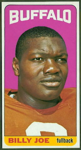 Billy Joe 1965 Topps football card