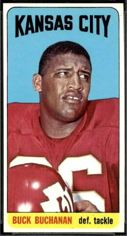 Buck Buchanan 1965 Topps football card Buck Buchanan 1965 Topps football card