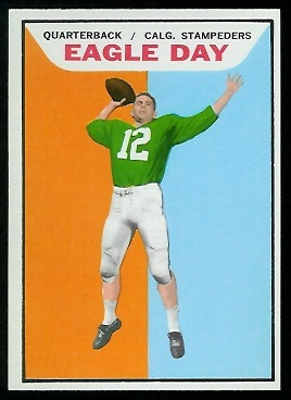 Eagle Day 1965 Topps CFL football card