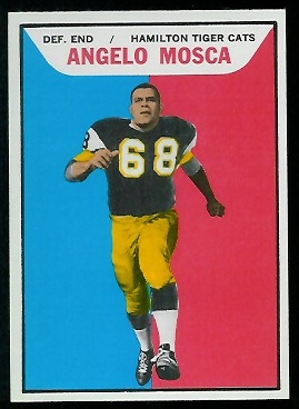 Angelo Mosca 1965 Topps CFL football card