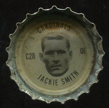 Jackie Smith 1966 Coke Caps Cardinals football card