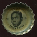 1966 Coke Caps Chiefs Aaron Brown