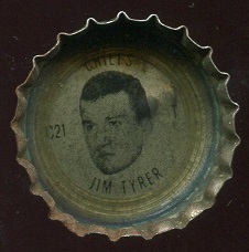 Jim Tyrer 1966 Coke Caps Chiefs football card