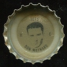 Don Maynard 1966 Coke Caps Jets football card