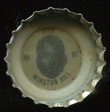 Winston Hill 1966 Coke Caps Jets football card
