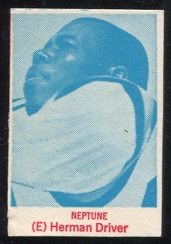 Herman Driver 1966 Norfolk Neptunes football card