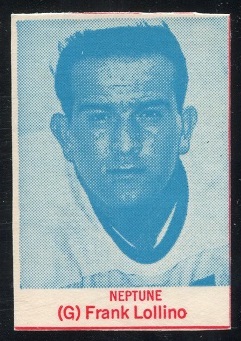 Frank Lollino 1966 Norfolk Neptunes football card