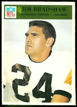Jim Bradshaw 1966 Philadelphia football card