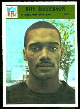 Roy Jefferson 1966 Philadelphia football card