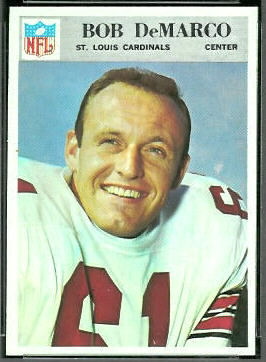 Bob DeMarco 1966 Philadelphia football card