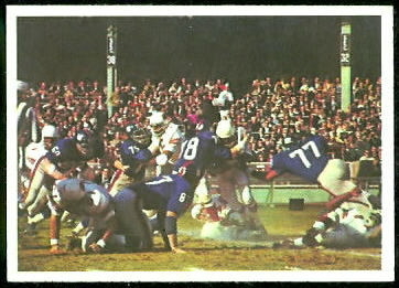 Cardinals Play 1966 Philadelphia football card