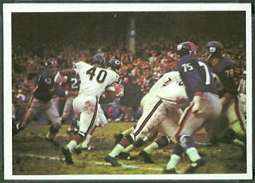 Bears Play 1966 Philadelphia football card