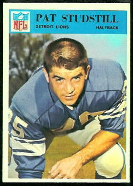 Pat Studstill 1966 Philadelphia football card