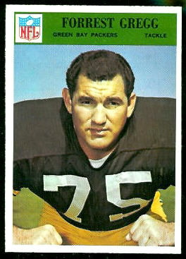 Forrest Gregg 1966 Philadelphia football card