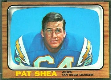 Pat Shea 1966 Topps football card