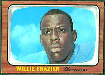 Willie Frazier 1966 Topps football card