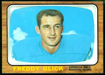 Freddy Glick 1966 Topps football card