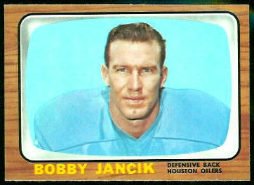 Bobby Jancik 1966 Topps football card