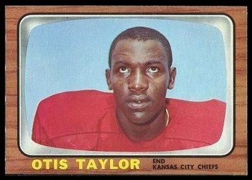 Otis Taylor 1966 Topps football card