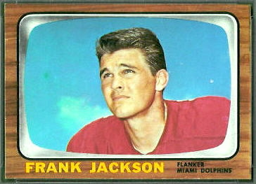 Frank Jackson 1966 Topps football card