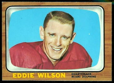 Eddie Wilson 1966 Topps football card