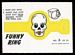 1966 Topps Funny Rings Mrs. Skull