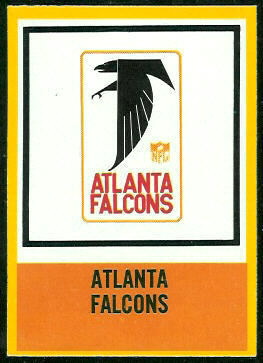 Falcons Logo 1967 Philadelphia football card