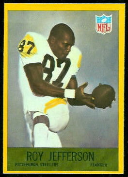 Roy Jefferson 1967 Philadelphia football card