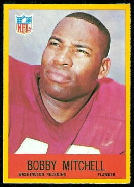 Bobby Mitchell 1967 Philadelphia football card