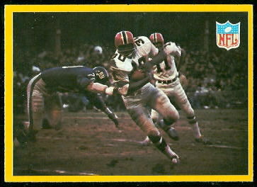 Falcons Play 1967 Philadelphia football card