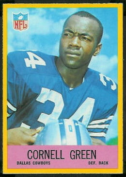 Cornell Green 1967 Philadelphia football card