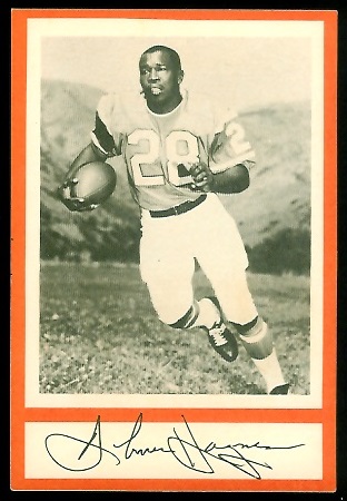 Abner Haynes 1967 Royal Castle Dolphins football card