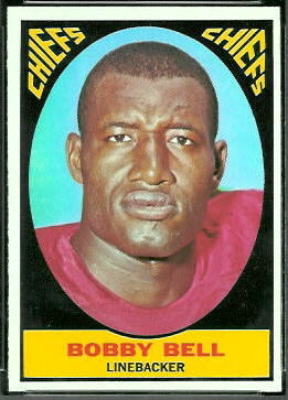 Bobby Bell 1967 Topps football card Bobby Bell 1967 Topps football card