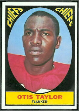 Otis Taylor 1967 Topps football card Otis Taylor 1967 Topps football card