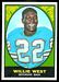 1967 Topps Willie West