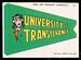 1967 Topps Krazy Pennants University of Transylvania
