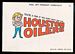 1967 Topps Krazy Pennants You're a Fink If You Don't Root for the Houston Oilers
