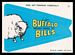 1967 Topps Krazy Pennants I Left Buffalo Without Paying My Bills