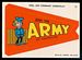 1967 Topps Krazy Pennants Join the Army of Dropouts