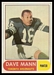 1968 O-Pee-Chee CFL Dave Mann