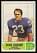 1968 O-Pee-Chee CFL Don Gilbert