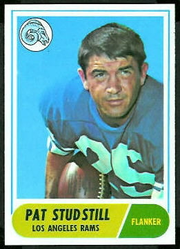 Pat Studstill 1968 Topps football card