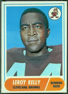 Leroy Kelly 1968 Topps football card