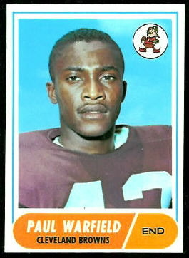 1968 Topps #49: Paul Warfield