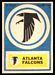 1968 Topps Test Team Patches Atlanta Falcons