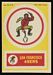 1968 Topps Test Team Patches San Francisco 49ers