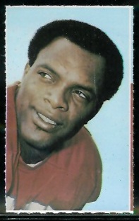 Al Denson 1969 Glendale Stamps football card