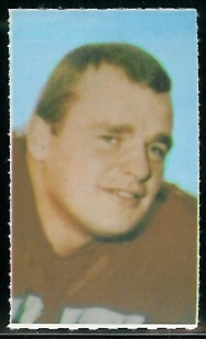 George Goeddeke 1969 Glendale Stamps football card